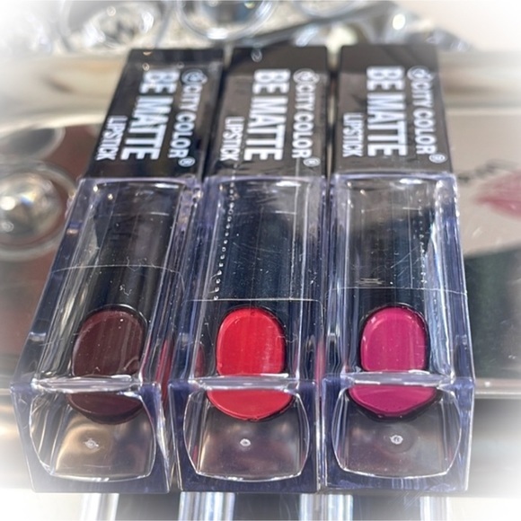 💕City Color Be Matte Lipstick Lot of 3💕 - Picture 2 of 6